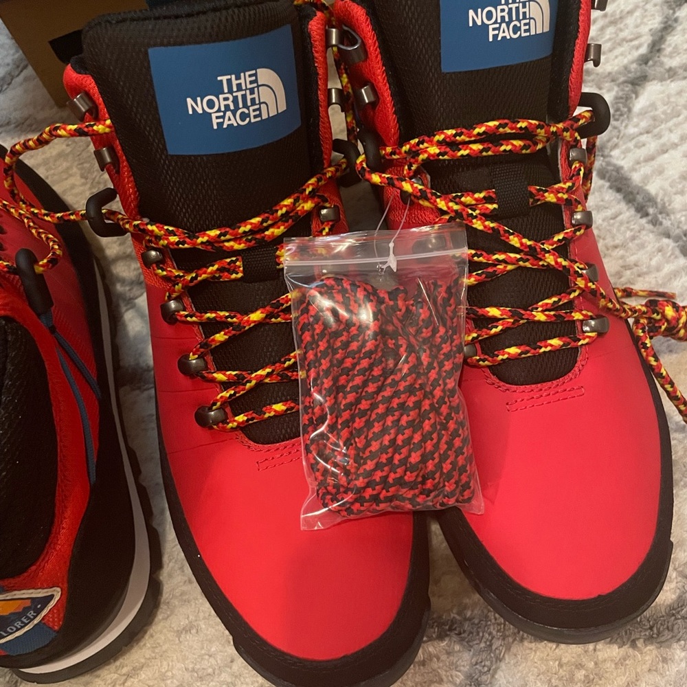 The North Face hiking boots:)